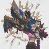  Áo hoodie Arcane Jinx Thần Đồng, Trùm Cuối Game Liên Minh Huyền Thoại, Nỉ Bông 100% Unisex nam nữ 0449 