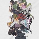  Áo Sweater Cửu trụ - Kimetsu Yaiba Unisex Trùm Cuối Anime, Unisex Nỉ Bông 100% 2 màu nam nữ 0056 
