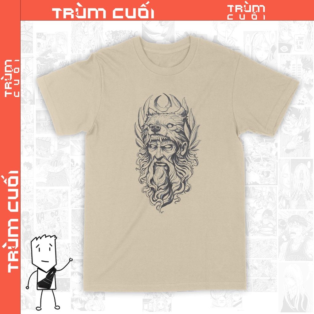  Áo thun Hades - Trùm Cuối Hy Lạp, Cotton 100% 2 màu nam nữ 0082 