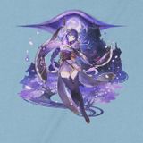 Áo thun Raiden Shogun - Ước Nguyện, Trùm Cuối Game Genshin, Unisex Cotton 100% 2 màu nam nữ 0258 