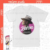  Áo thun Barbie x Oppenheimer: Chàng Ken Tử Thần Ver HƯỜNG, Trùm Cuối Movie Meme, Unisex Cotton 100% 2 màu nam nữ 0292 