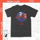  Áo thun Poco Rosso - Ghibli  Unisex Trùm Cuối Anime Cine Movie, Cotton 100% 2 màu nam nữ 0117 