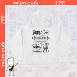  Áo Hoodie Horizon Forbidden West Trùm cuối Game, Cotton 100% 2 màu nam nữ 0139 140 