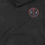  Áo Hoodie 2 mặt Deadpool & Wolverine, Trùm Cuối Marvel Cine, Nỉ Bông 100% Unisex nam nữ 0430 