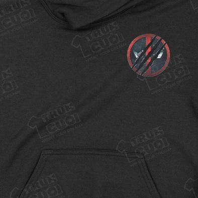  Áo Hoodie 2 mặt Deadpool & Wolverine, Trùm Cuối Marvel Cine, Nỉ Bông 100% Unisex nam nữ 0430 