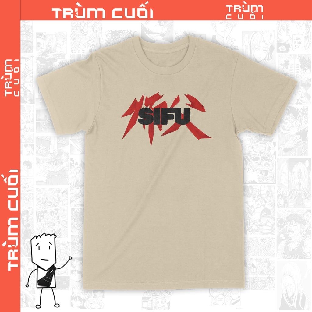  Áo thun SIFU Trùm Cuối Game, Cotton 100% 2 màu nam nữ 0137 0138 