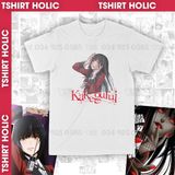  Áo thun Kakegurui: Jabami Yumeko Unisex Trùm Cuối Manga Anime, Cotton 100% 2 màu nam nữ 0023 