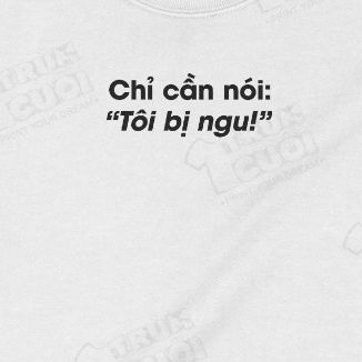  Áo Sweater Tôi Bị Ngoo, Trùm Cuối Meme, Unisex Nỉ Bông 100% 2 màu nam nữ 0457 