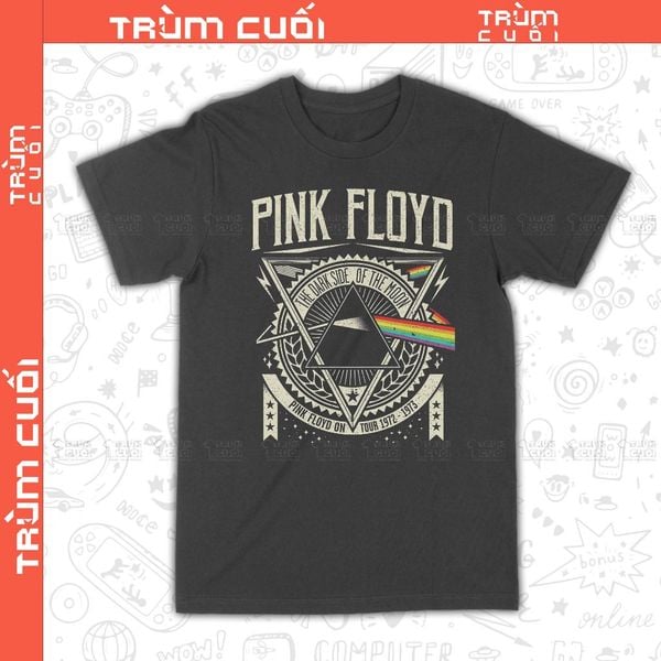 Áo thun Pink Floyd, Trùm Cuối Thần tượng âm nhạc, Unisex Cotton 100% 2 màu nam nữ 0390 