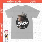  Áo thun Barbie x Oppenheimer: Chàng Ken Tử Thần Ver. ĐEN DARK, Trùm Cuối Movie Meme, Unisex Cotton 100% 0292 