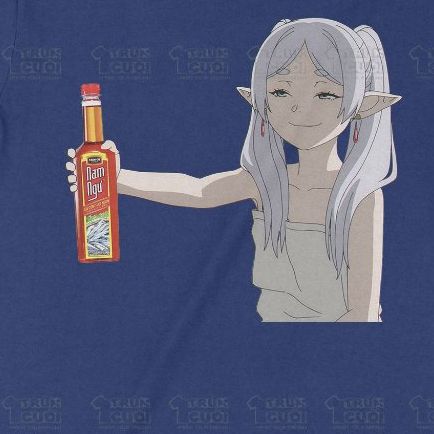  Áo thun Frienne Mặn Mòi - Pháp Sư Tiễn Táng, Trùm Cuối Anime, Unisex Cotton 100% 2 màu nam nữ 0408 