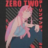  Áo Sweater Zero Two - Darling in the Franxx, Trùm Cuối Manga Anime, Unisex Nỉ Bông 100% 2 màu 0443 