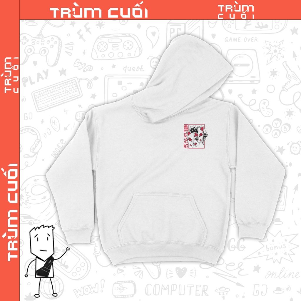  Áo hoodie Tanjiro - Thanh Gươm Diệt Quỷ, Trùm Cuối Anime, Unisex Nỉ Bông 100% 2 màu nam nữ 0227 