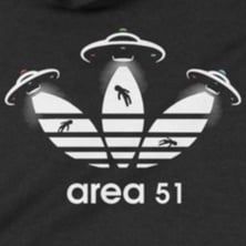  Áo Hoodie Area 51 Unisex Trùm Cuối Meme, Nỉ Bông 100% 2 màu nam nữ 0070 