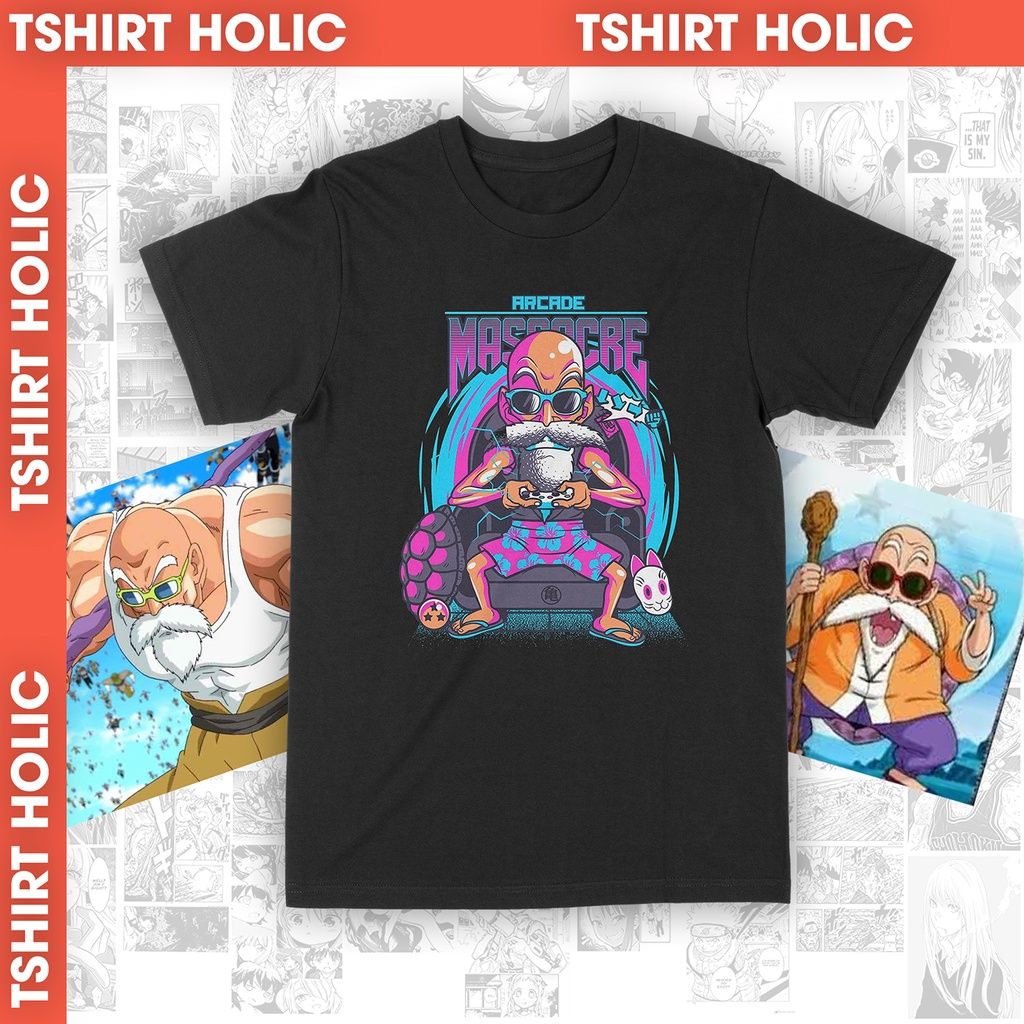  Áo thun Quy lão tiên sinh - Dragon Ball, Trùm Cuối Anime, Unisex Cotton 100% 2 màu nam nữ 0063 