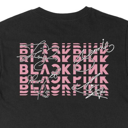  Áo thun BLɅϽKPIИK Revolution, Trùm Cuối Thần Tượng Âm Nhạc, Cotton 100% 2 màu nam nữ 0293 