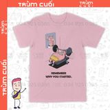  Áo thun Patrick Star Nỗ Lực, Trùm Cuối Cartoon, Unisex Cotton 100% 2 màu nam nữ 0316 