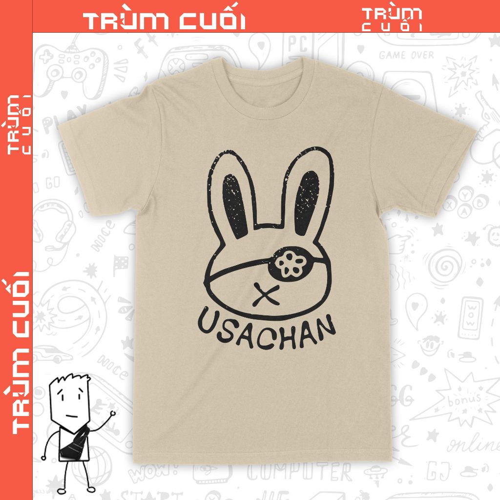  Áo thun USACHAN - Thích Ca, Trùm Cuối Anime Record of Ragnarok, Unisex Cotton 100% 4 màu nam nữ 0336 