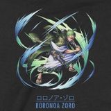 Áo Hoodie Roronoa Zoro - One Piece,  Trùm cuối Anime Cine, Nỉ Bông 100% 2 màu nam nữ 0163 