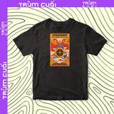  Áo thun Tarot - Wheel of Fortune, Firewood x Trùm Cuối, Unisex Cotton 100% 2 màu nam nữ 0397 