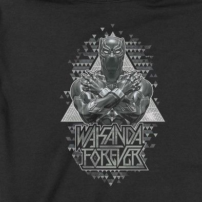  Áo Hoodie Black Panther: Wakanda Forever, Trùm Cuối Marvel Cine, Nỉ Bông 100% 2 màu nam nữ 0151 