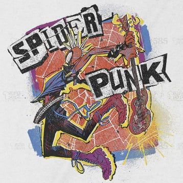  Áo thun Spider-Punk - Across The Spider-Verse, Trùm Cuối Marvel Cine, Unisex Cotton 100% 2 màu nam nữ 0288 