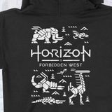  Áo Hoodie Horizon Forbidden West Trùm cuối Game, Cotton 100% 2 màu nam nữ 0139 140 