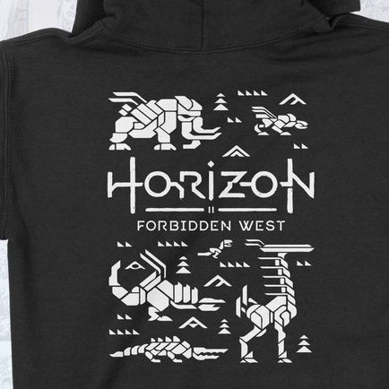 Áo Hoodie Horizon Forbidden West Trùm cuối Game, Cotton 100% 2 màu nam nữ 0139 140 