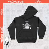  Áo Hoodie Totoro - Ghibli Trùm cuối Cine, Nỉ Bông 100% 2 màu nam nữ 0107 