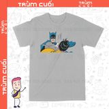  Áo thun Batman Gạt Tay Trúng Má Robin, Trùm Cuối DC Meme, Cotton 100% 2 màu nam nữ 0300 