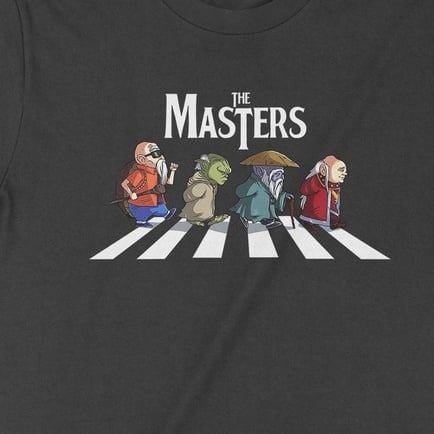  Áo thun The Master Unisex Trùm Cuối, Cotton 100% 2 màu nam nữ 0085 