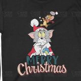  Áo Sweater Giáng Sinh của Tâm và Gia Huy, Trùm Cuối Cartoon Christmas Festival, Nỉ Bông 100% Unisex nam nữ 0377 