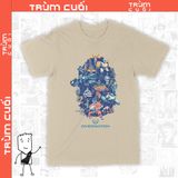  Áo thun Overwatch Trùm Cuối Game, Cotton 100% 2 màu nam nữ 0133 