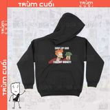  Áo Hoodie Mời Anh Cầm Tiền Em, Trùm Cuối - Meme, Unisex Nỉ Bông 100% 2 màu nam nữ 
