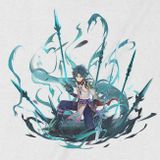  Áo thun Xiao - Ước Nguyện, Trùm Cuối Game Genshin, Unisex Cotton 100% 2 màu nam nữ 0246 