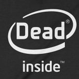  Áo Sweater Dead Inside, Trùm cuối Meme, Unisex Nỉ Bông 100% 2 màu nam nữ 0192 0193 