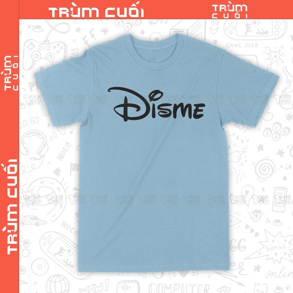  Áo thun Gần Giống Disney, Trùm Cuối Meme, Unisex Cotton 100% 4 màu nam nữ 0438 