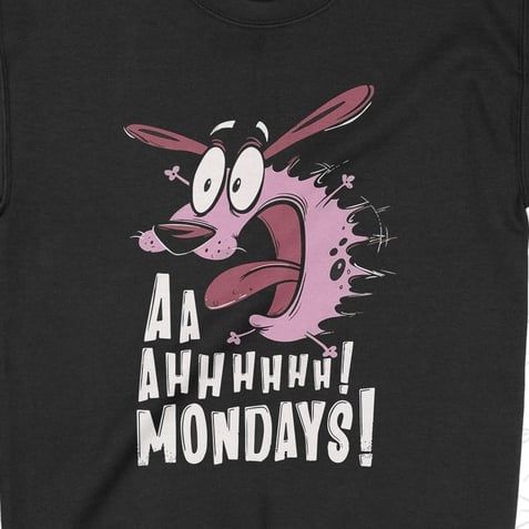  Áo Sweater Coward Dog, Trùm cuối Cartoon Cine, Unisex Cotton 100% 2 màu nam nữ 0210 