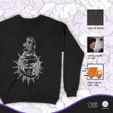  Áo sweater Huyễn Xà, Trùm Cuối x Đăng Hoả Chi Thần - Tết 2025, Nỉ Bông 100% Unisex nam nữ 