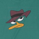  Áo thun Thú mỏ vịt Perry Unisex Trùm Cuối Cine, Cotton 100% Jadedome nam nữ 0071 