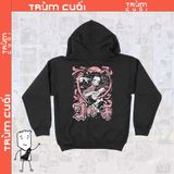 Áo Hoodie Kimetsu no Yaiba: Nezuko Kamado, Trùm Cuối Anime, Unisex Nỉ Bông 100% 2 màu nam nữ 