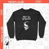  Áo Sweater Joker - DC Universe, Trùm Cuối Cine, Unisex Nỉ Bông 100% 2 màu nam nữ 0086 