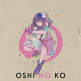  Áo thun Ai Hoshino - Oshi no Ko, Trùm Cuối Anime, Unisex  Cotton 100% 2 màu nam nữ 0271 