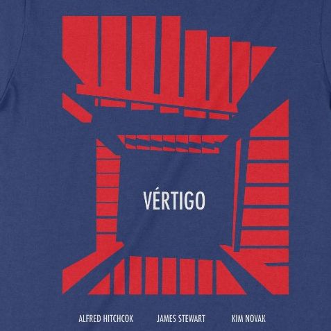  Áo thun Vertigo, Trùm Cuối Cine, Unisex Cotton 100% 2 màu nam nữ 0429 