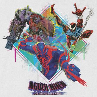  Áo thun Spider Society Tấn Công - Across The Spider-Verse, Trùm Cuối Marvel Cine, Unisex Cotton 100% 2 màu nam nữ 0285 