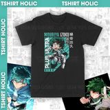  Áo thun Midoriya Izuku - Boku no Hero Academia Unisex Trùm Cuối Manga Anime, Cotton 100% 2 màu nam nữ 0045 