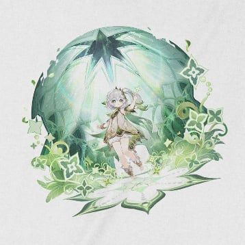  Áo thun Nahida - Ước Nguyện,Trùm Cuối Game Genshin, Unisex Cotton 100% 2 màu nam nữ 0257 