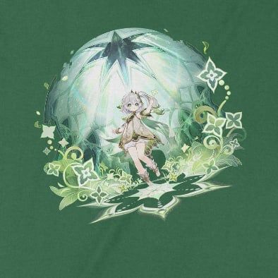  Áo thun Nahida - Ước Nguyện,Trùm Cuối Game Genshin, Unisex Cotton 100% 2 màu nam nữ 0257 