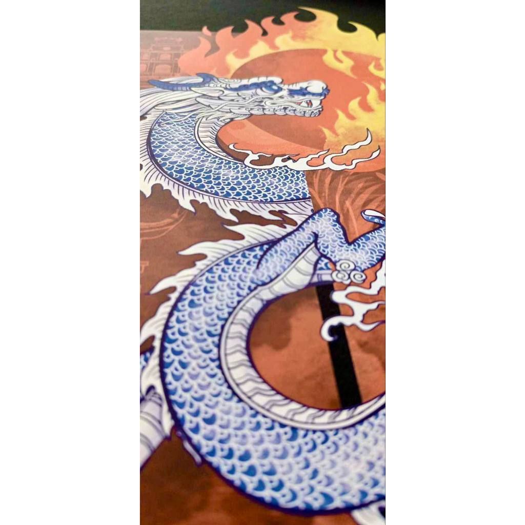  Áo thun Hỏa Thần Long, Trùm Cuối Đăng Hỏa Chi Thần 2024, Unisex Cotton 100% 2 màu nam nữ 