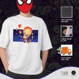  Áo thun oversize Bé Na đu đèn trời, Trùm Cuối x Đăng Hoả Chi Thần - Tết 2025, Unisex Cotton 100% 